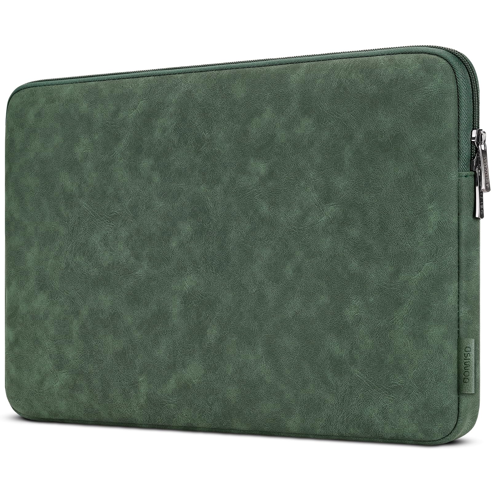 Domiso Laptop Sleeve 13,3 Pollici custodia verde scuro impermeabile