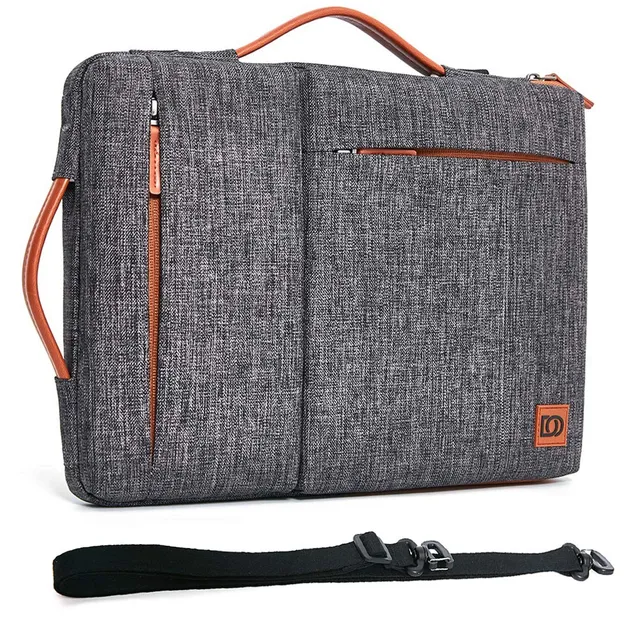 Domiso Laptop Sleeve 10,1 Pollici custodia laptop grigio scuro impermeabile