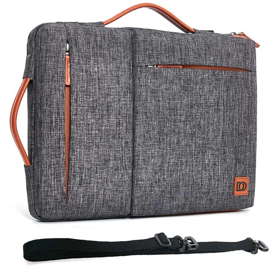 Domiso Laptop Sleeve 10,1 Pollici custodia laptop grigio scuro impermeabile