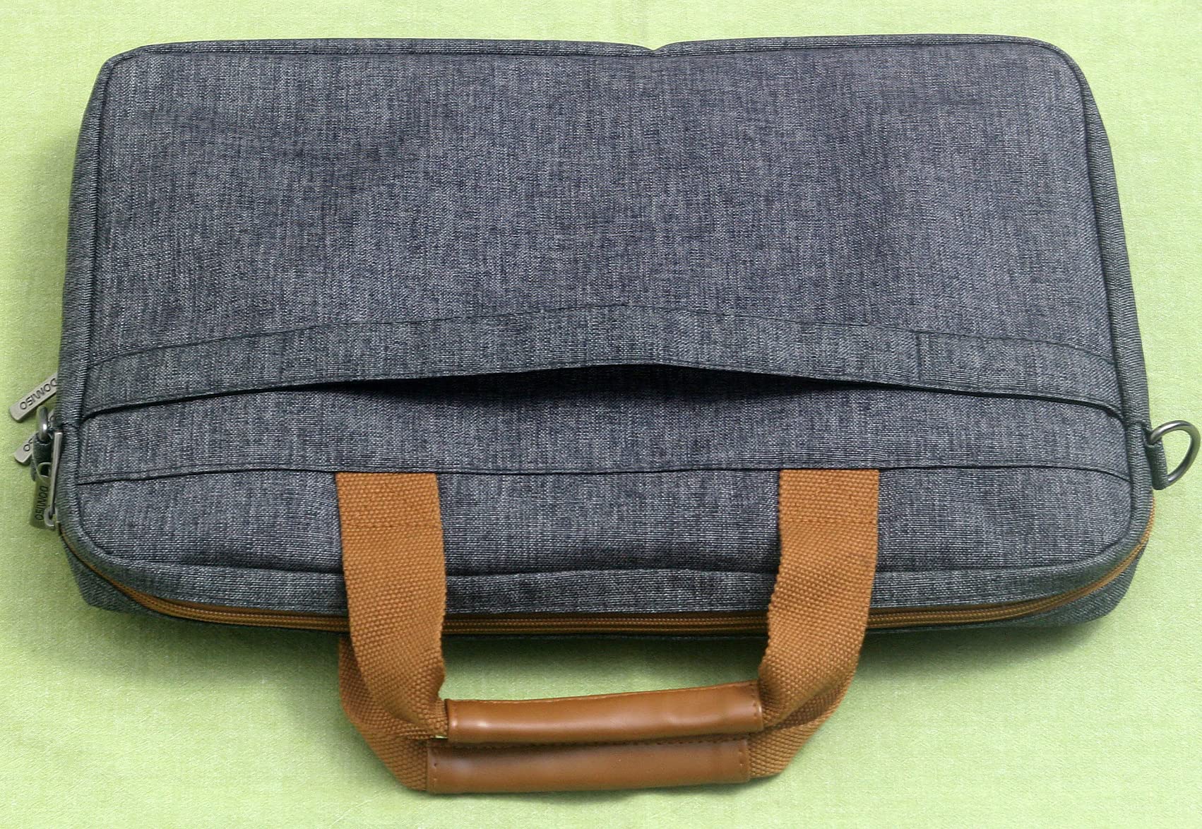 Domiso Laptop Briefcase 15,6 Pollici ventiquattrore laptop grigio scuro impermeabile