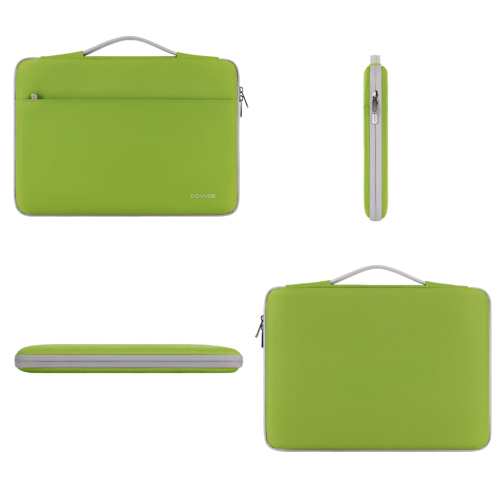 Domiso Laptop Sleeve 17,3 Pollici custodia laptop verde erba antiurto