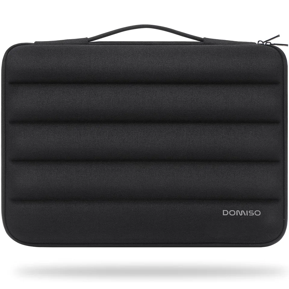 Domiso Laptop Sleeve 14 pollici custodia laptop nera impermeabile