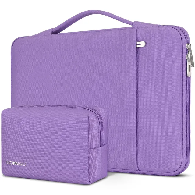 Domiso Laptop Sleeve 13,3 pollici custodia laptop viola impermeabile