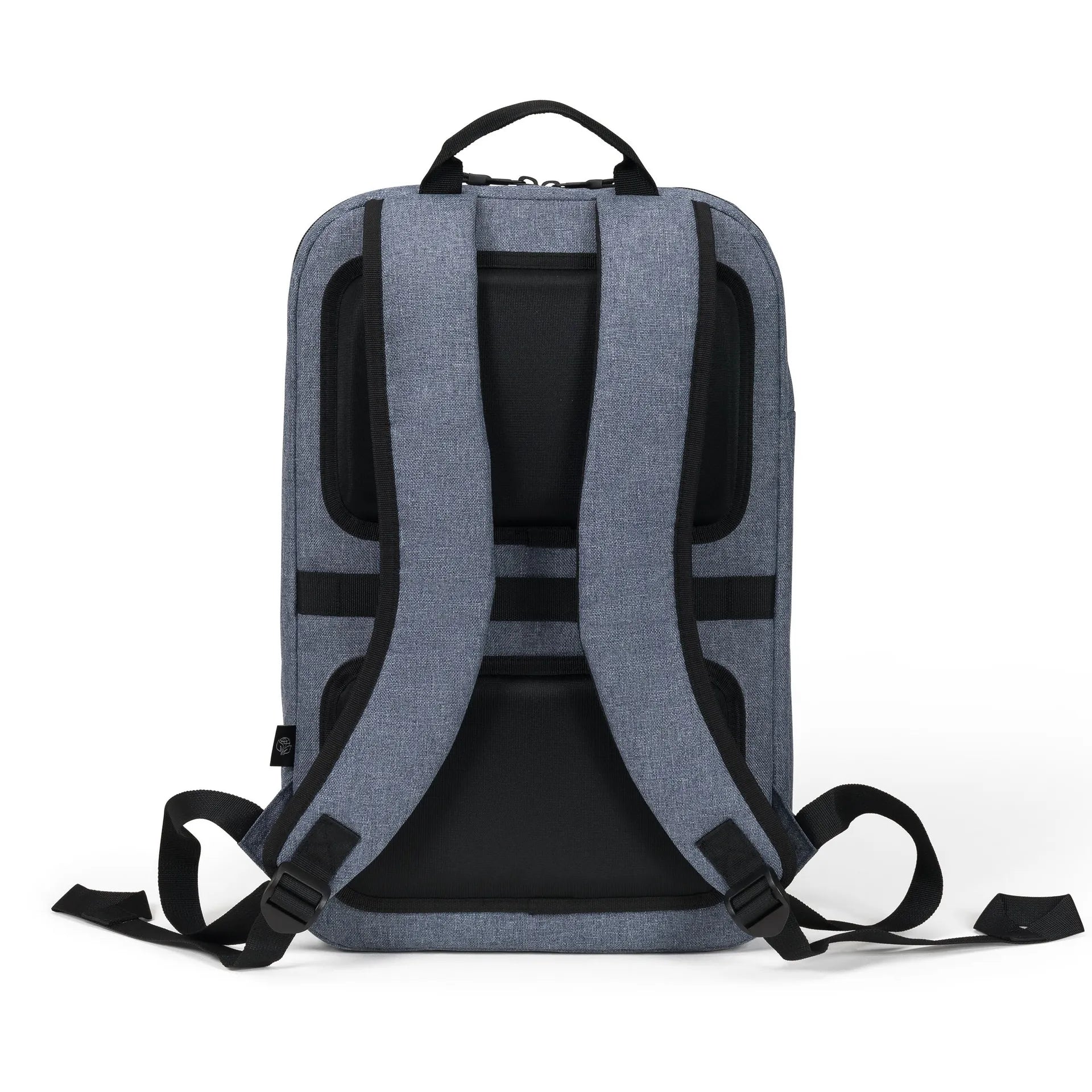 BASE XXO Backpacks Eco Backpack Slim MOTION 13-14.1 - Blue Denim zaino slim