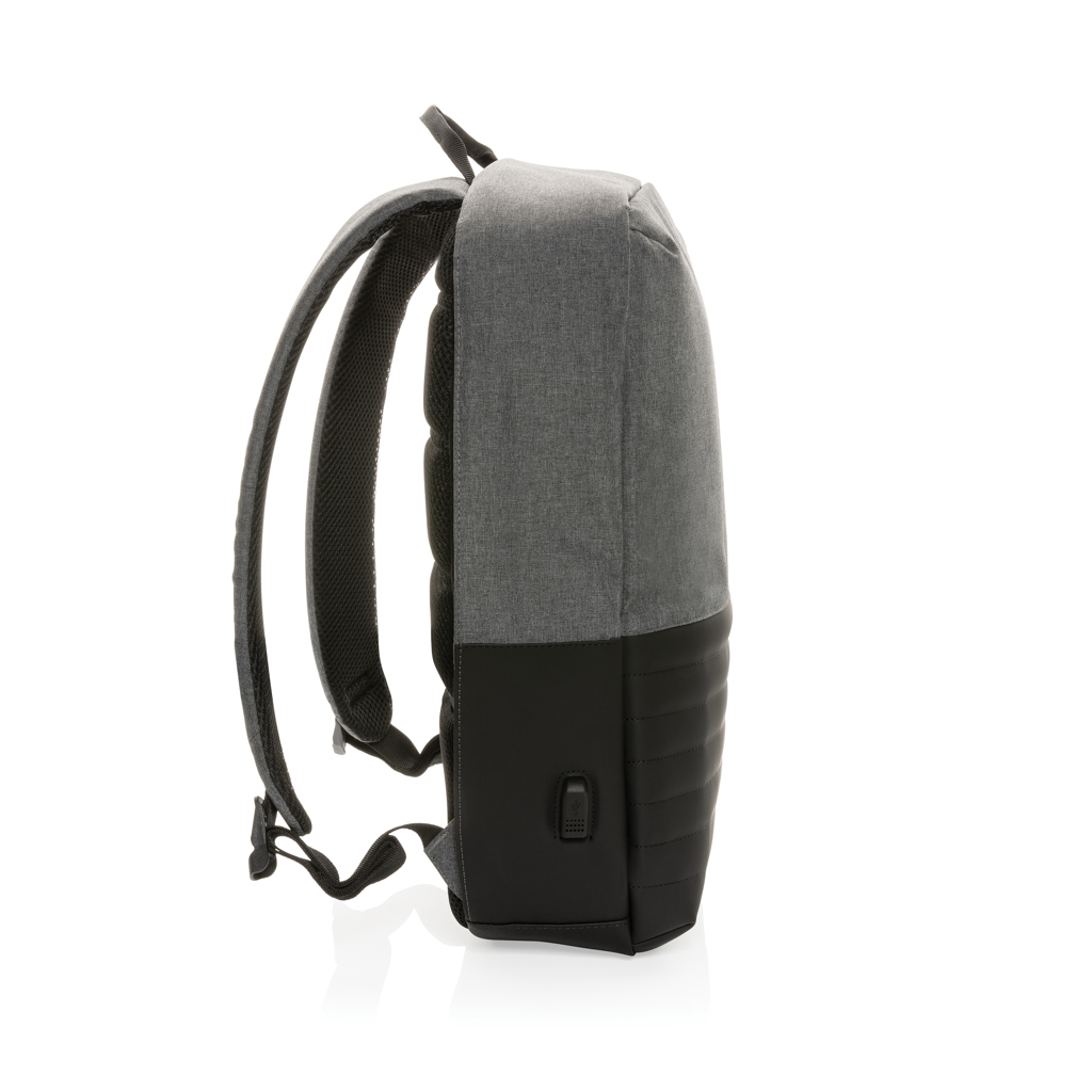 Swiss Peak Zaini AWARE™ RFID zaino porta PC 15.6″ grigio antitaccheggio
