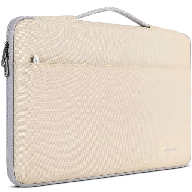 Domiso Laptop Sleeve 17,3 Pollici custodia laptop beige antiurto