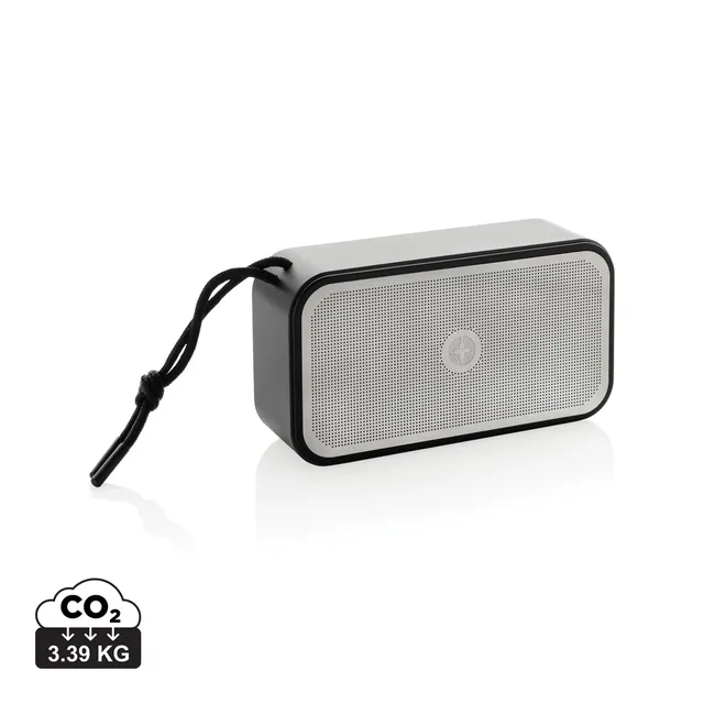 Swiss Peak Audio Speaker 10W in alluminio RCS grigio Bluetooth