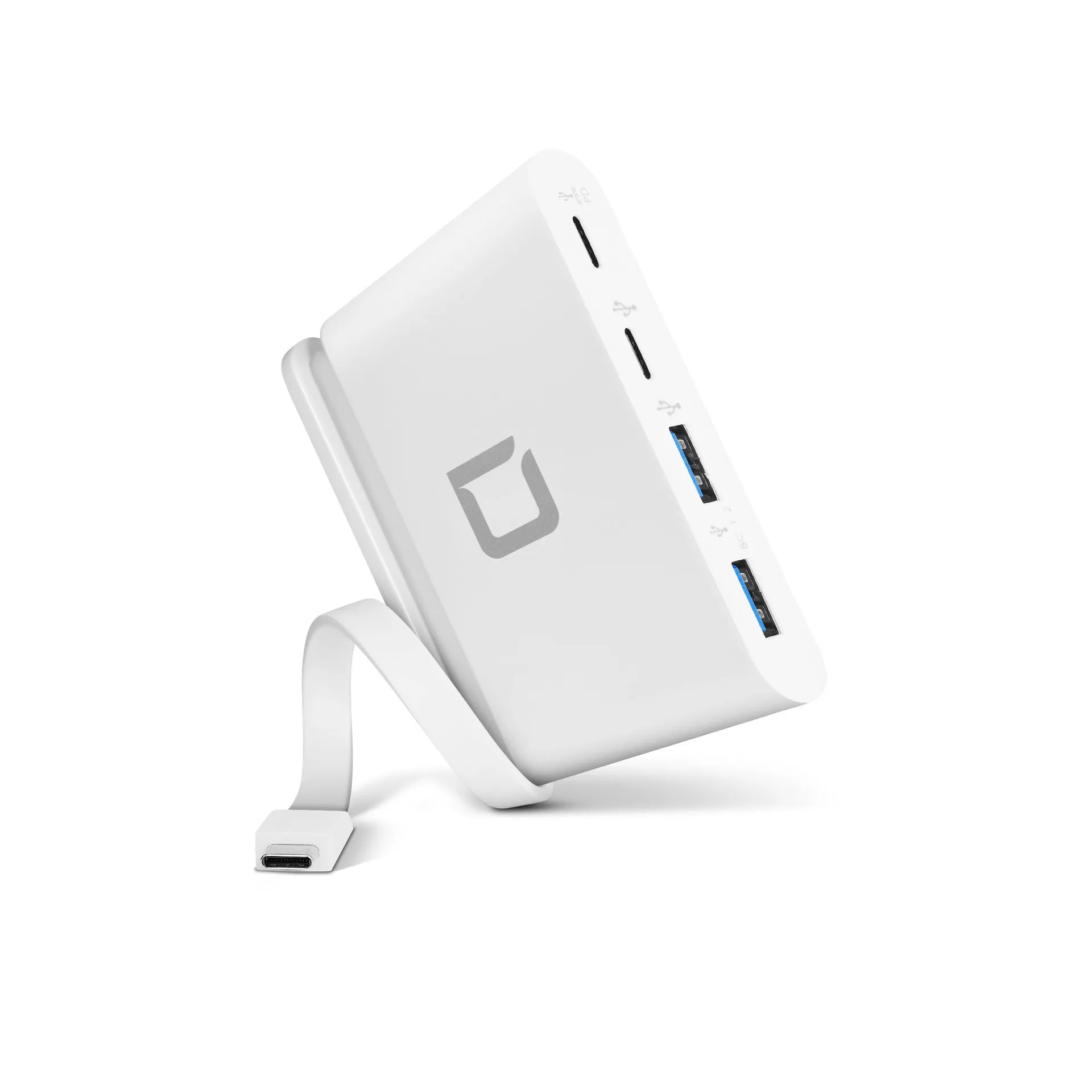 BASE XXO Docking Stations USB-C Portable Hub 4-in-1 adattatore 4 porte