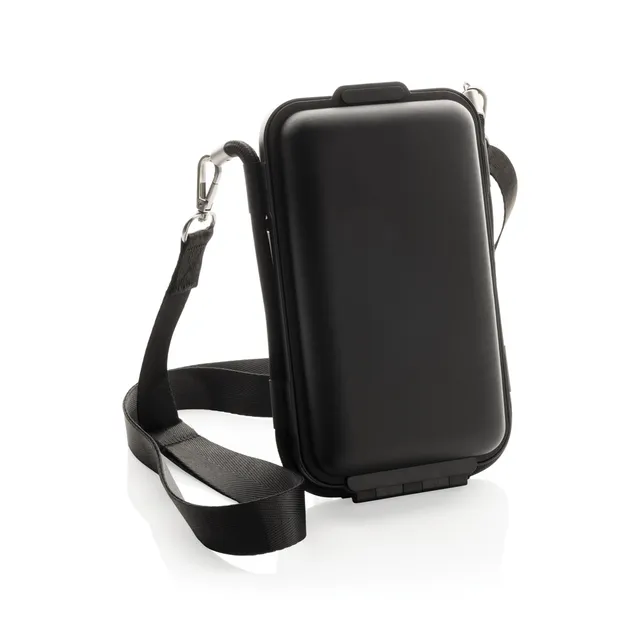 Swiss Peak Accessori da viaggio OSLO RCS custodia smartphone nera rigida