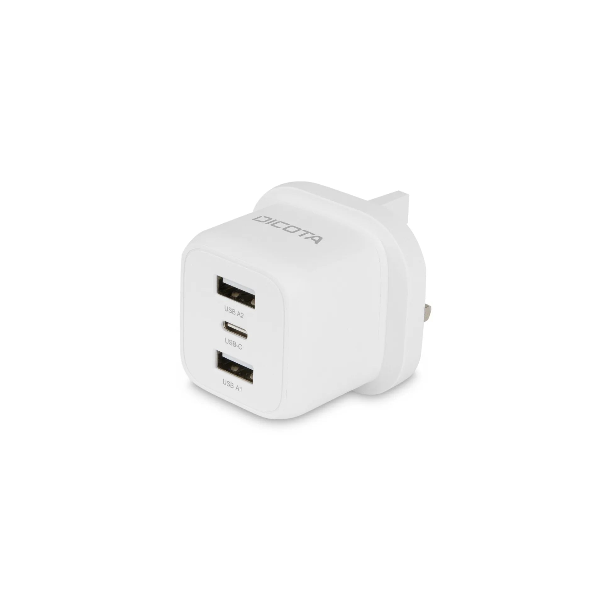 BASE XXO Power & Charging 3-Port GaN Wall Charger (32W) UK caricatore da parete