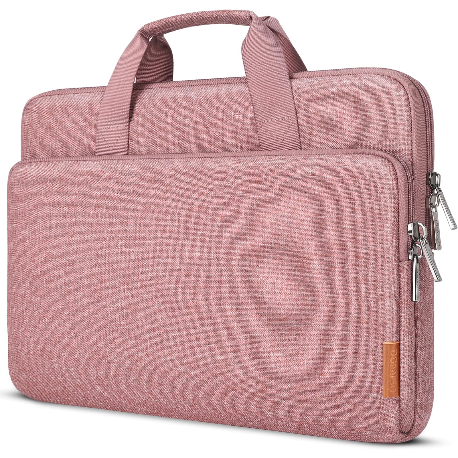 Domiso Laptop Sleeve 17,3" custodia laptop rosa impermeabile