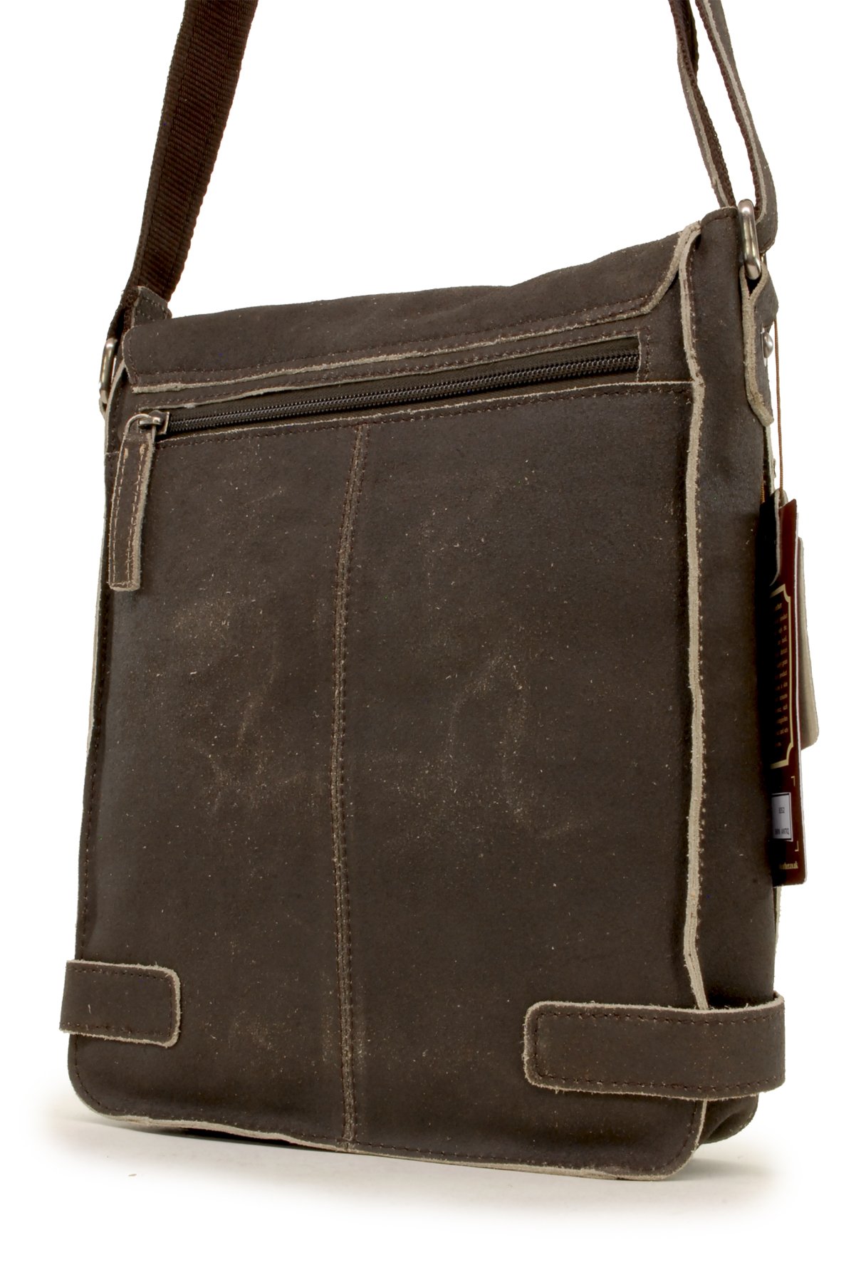 Ashwood Man Bags & Briefcases 8352 Camden borsa messenger A5 pelle vintage