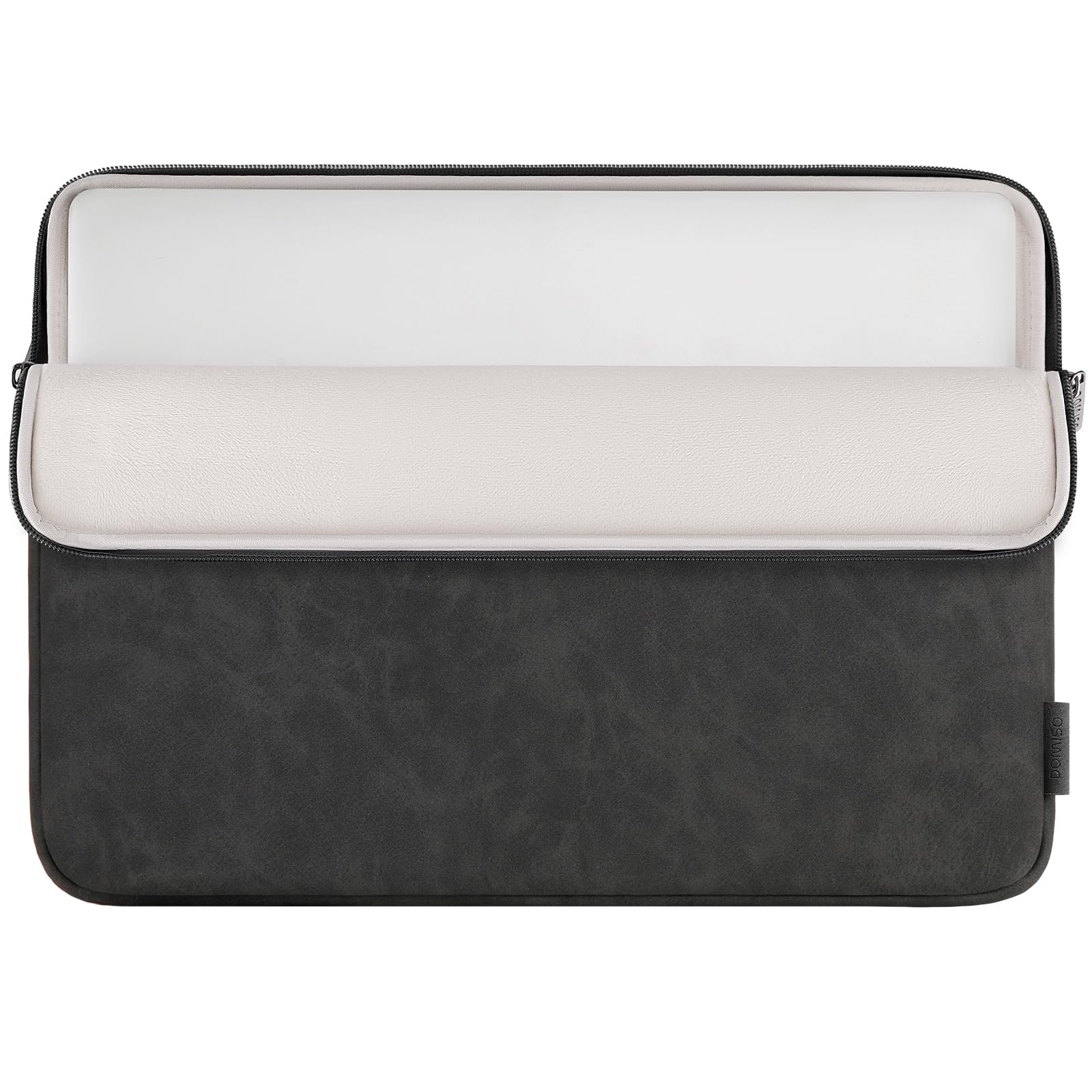 DOMISO Laptop Sleeve 13,3 pollici custodia laptop nera impermeabile