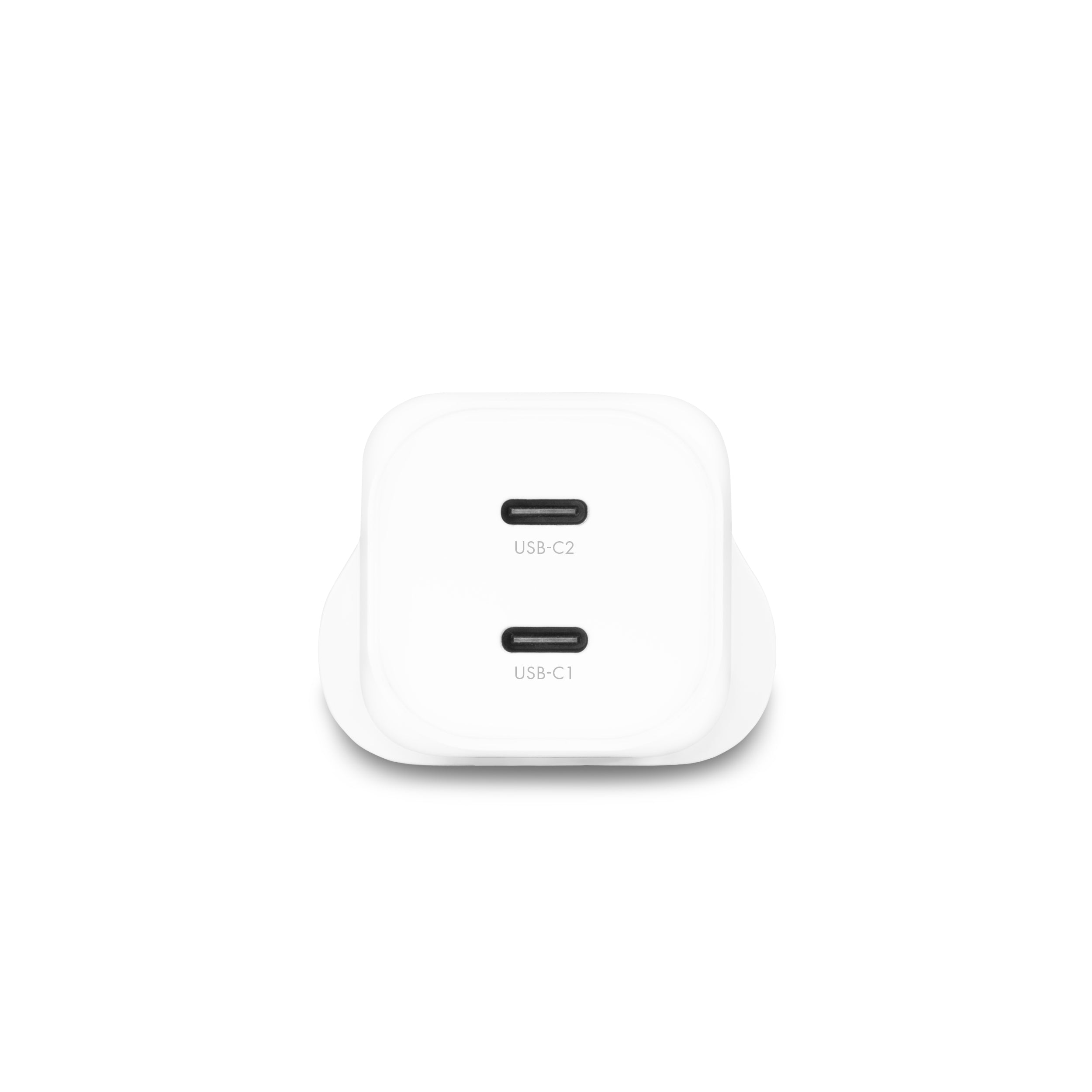 BASE XXO Power & Charging 2-port GaN Wall Charger (100W) UK caricatore da parete GaN 2 porte con cavo USB-C 1,5 m