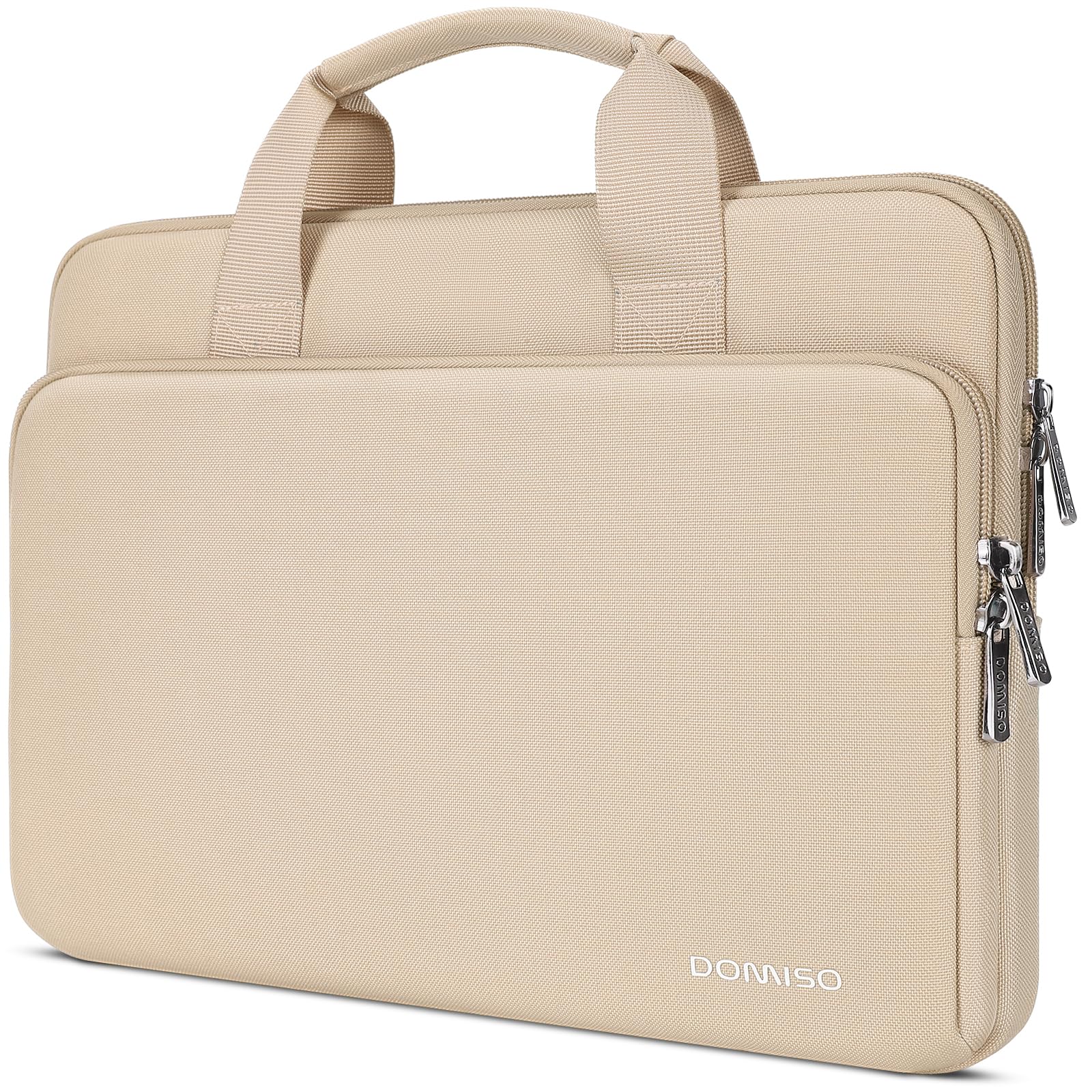 Domiso Laptop Sleeve 17,3 pollici custodia laptop beige impermeabile