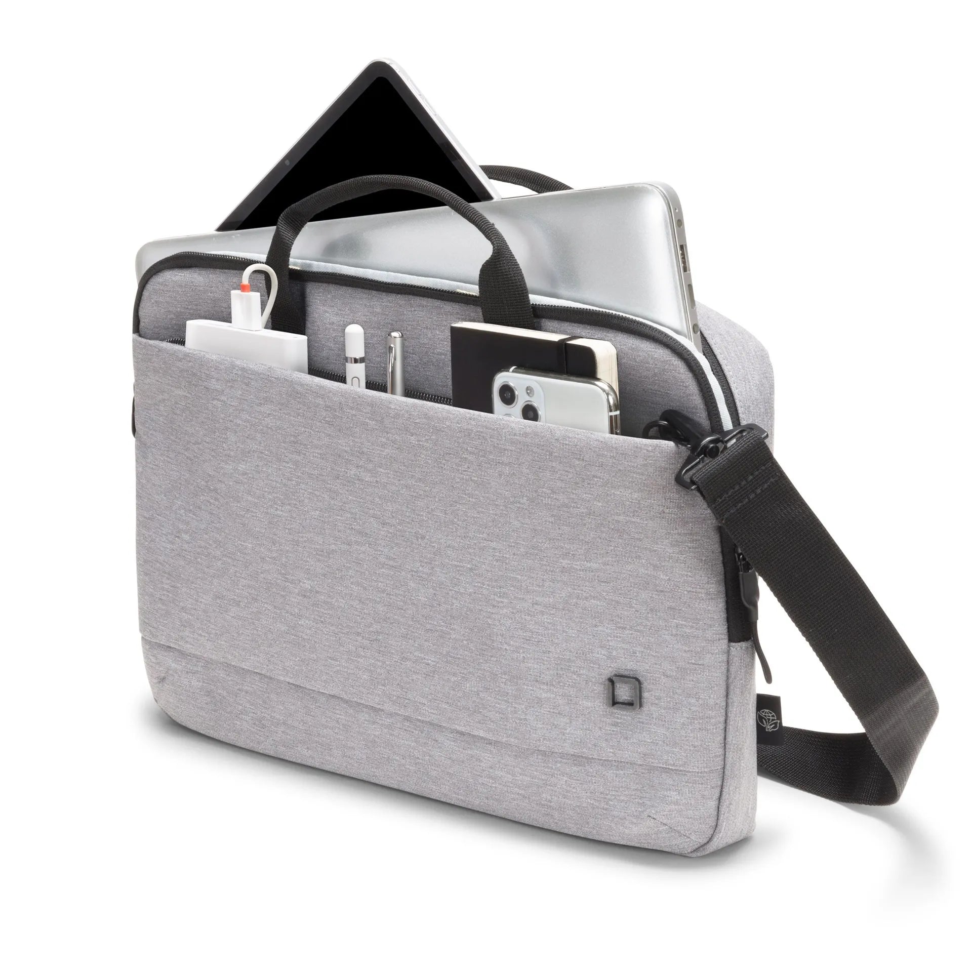 BASE XXO Laptop Bags Eco Slim Case MOTION 10-11.6 Light Grey custodia laptop rPET
