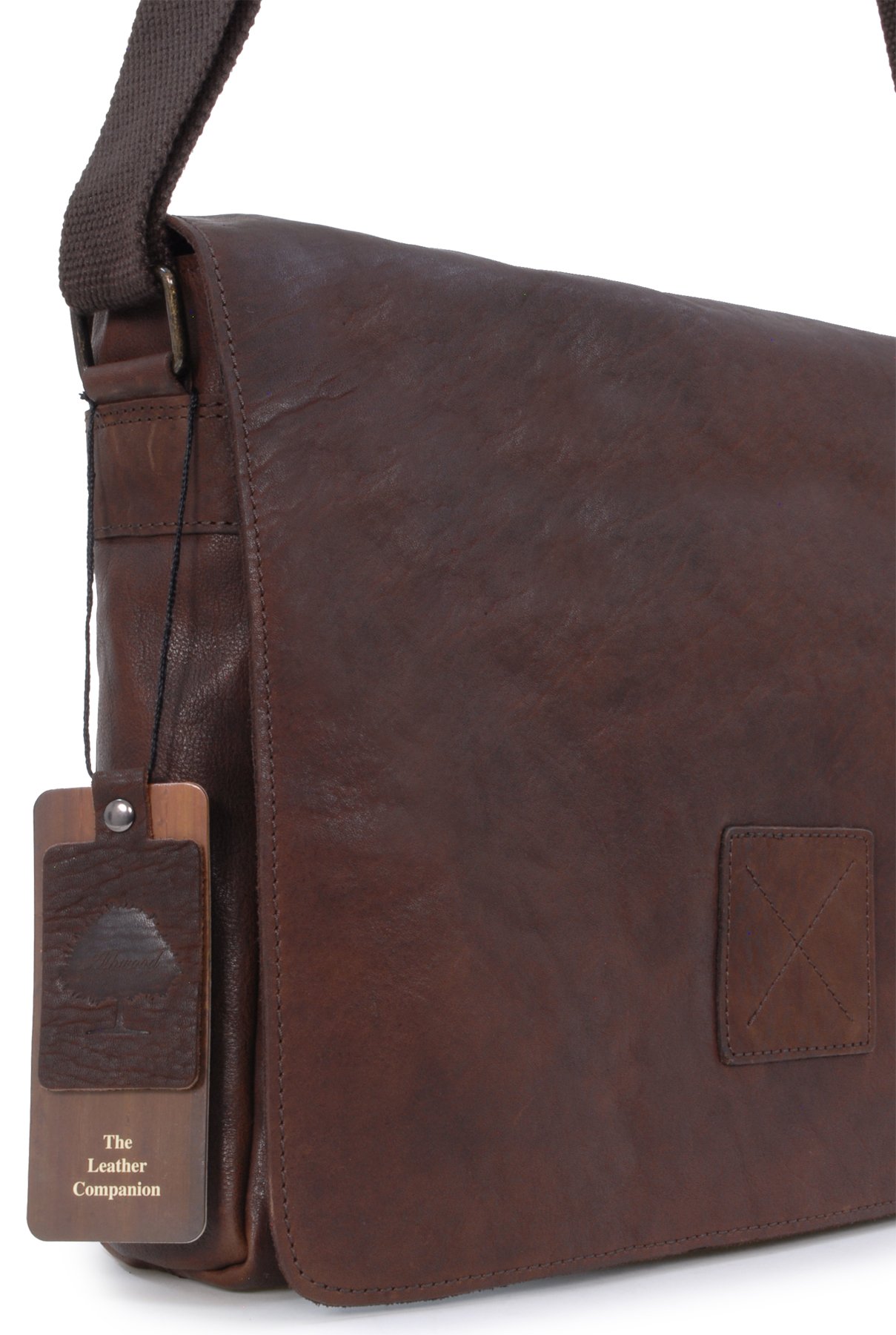 Ashwood Man Bags & Briefcases Pedro borsa messenger in pelle capiente