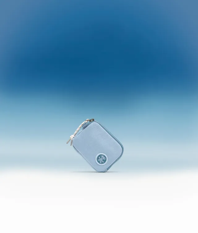 Crumpler Small Bags & Accessories Early Opener Short portacarte Konbu Dusty Blue con zip