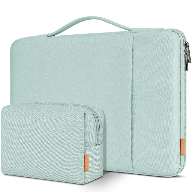 Domiso Laptop Sleeve 17,3 Pollici custodia laptop impermeabile verde menta