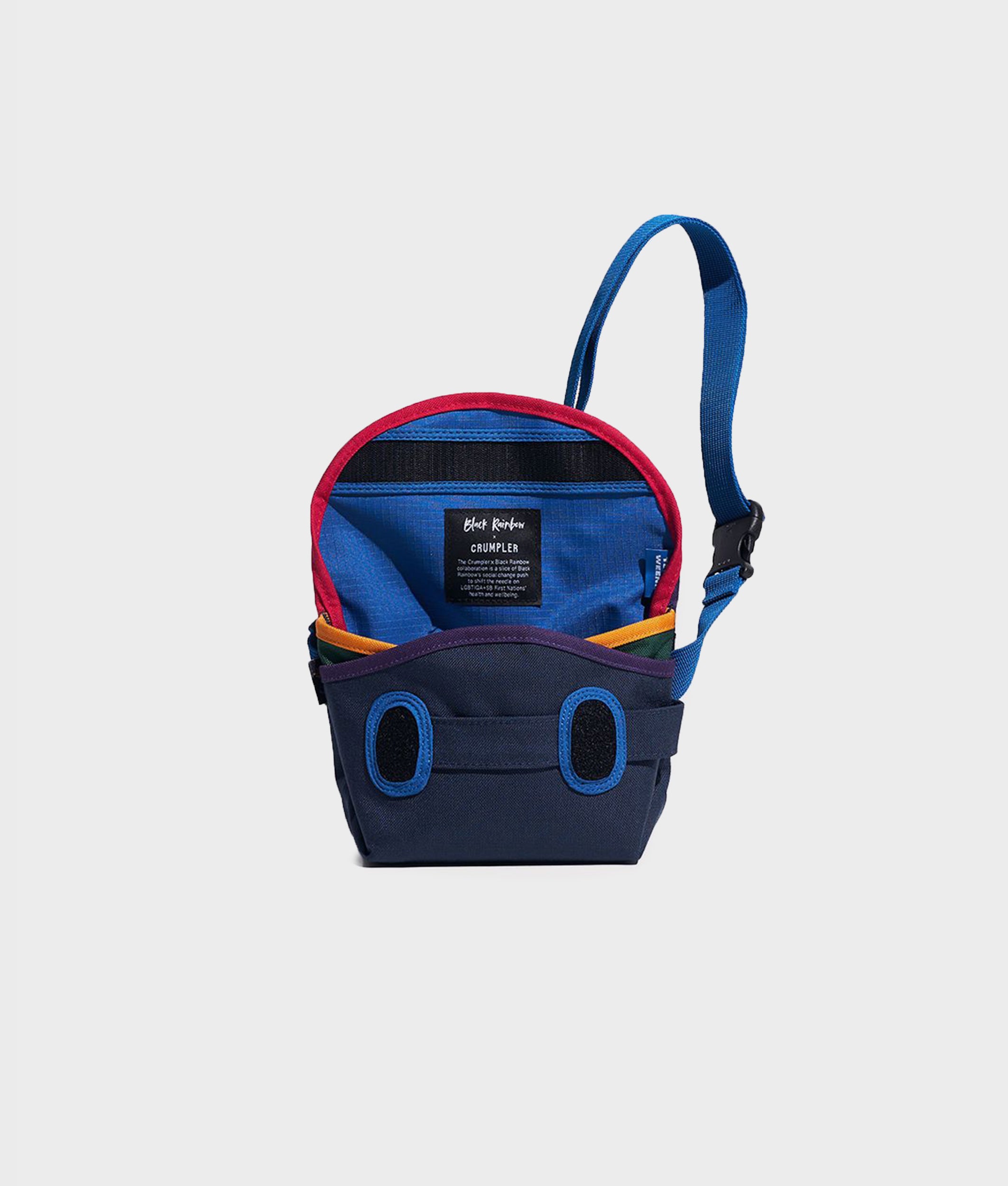 Crumpler Borse messenger Teenie Weenie - Black Rainbow borsa messenger Rainbow