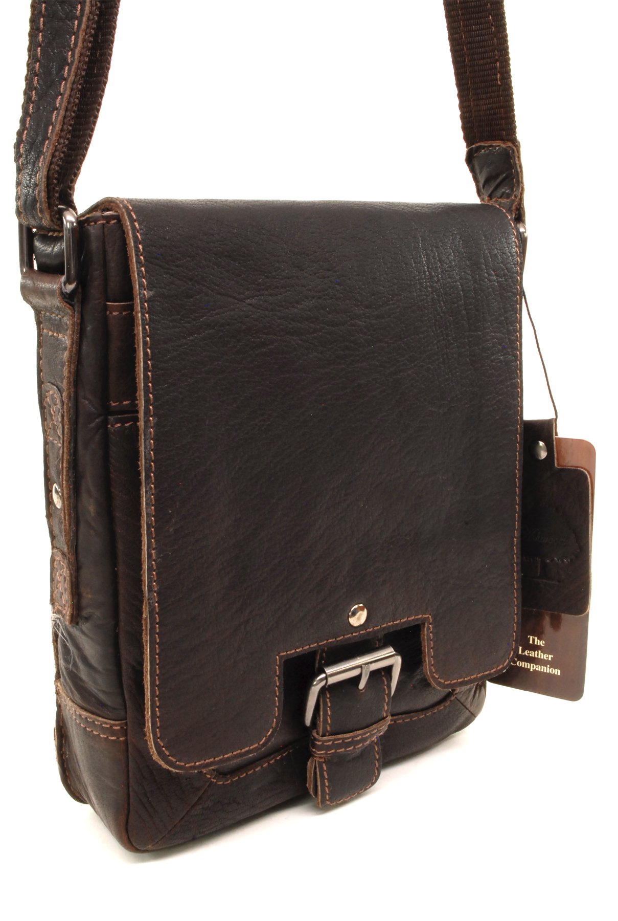 Ashwood Man Bags & Briefcases 8341 borsa a tracolla A5 in pelle