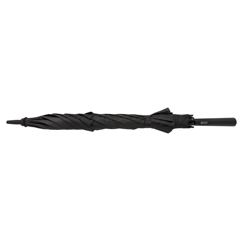 Swiss Peak Ombrelli Tornado AWARE™ ombrello 23″ nero antivento