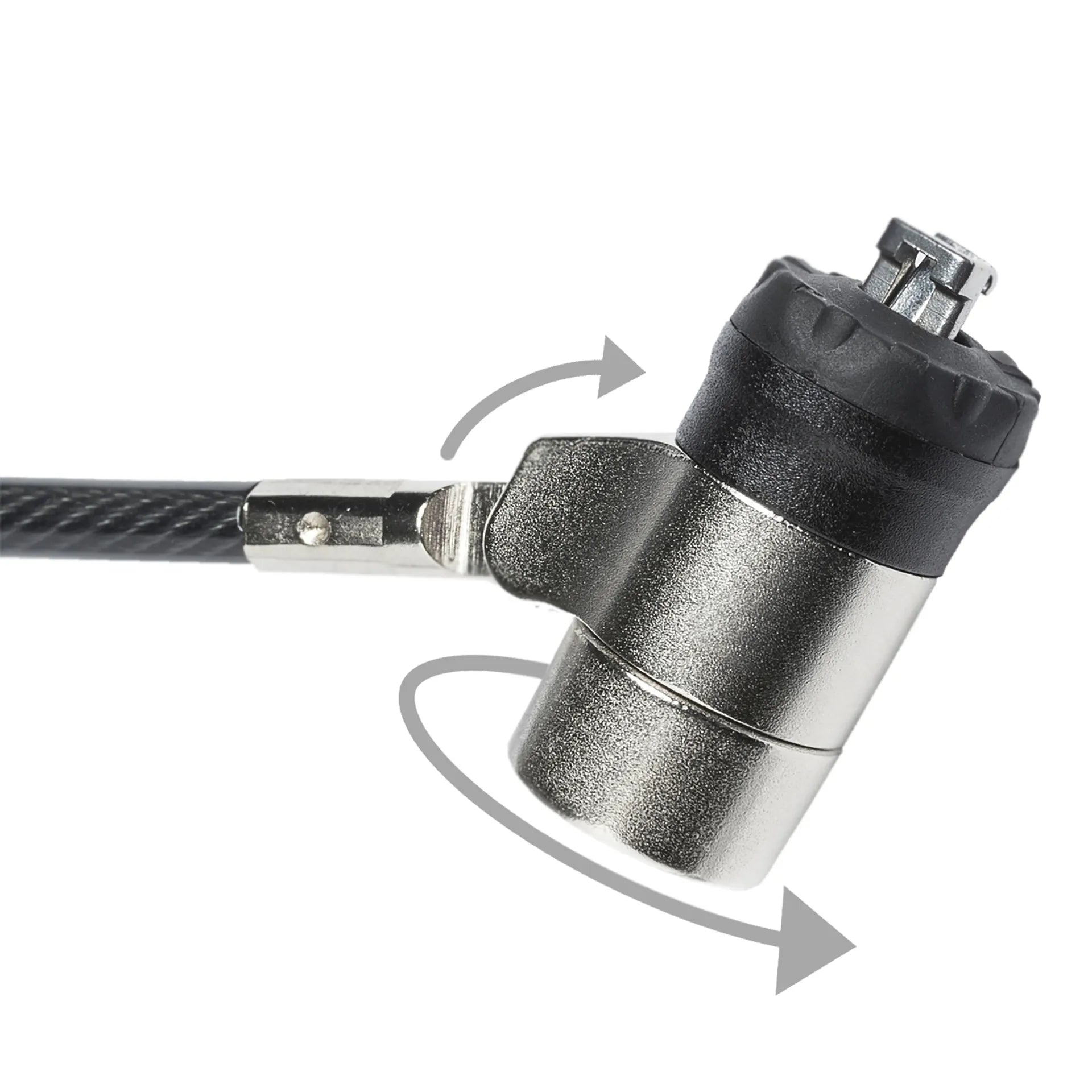 BASE XXO Security Locks Security Cable T-Lock Pro keyed 3x7mm slot cavo antifurto con chiave
