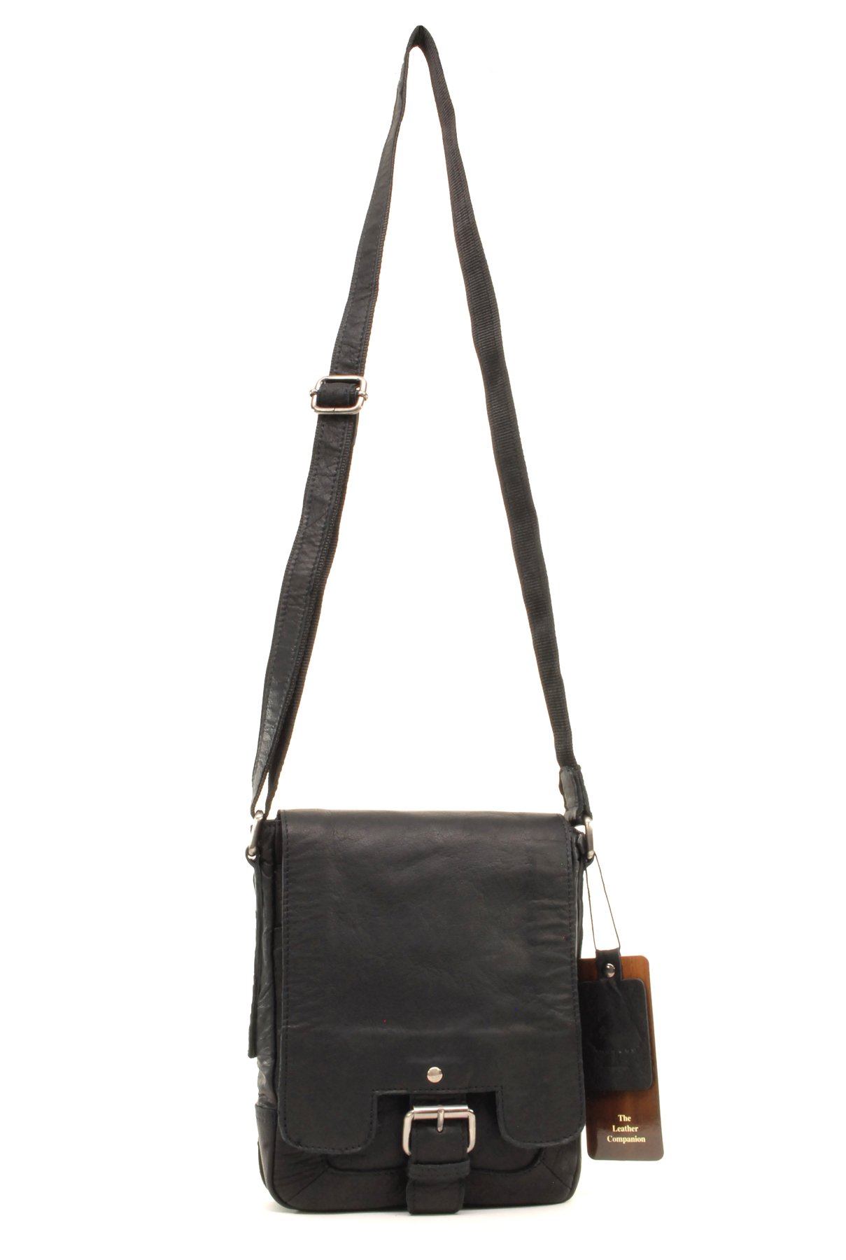 Ashwood Man Bags & Briefcases 8341 borsa a tracolla A5 in pelle compatta