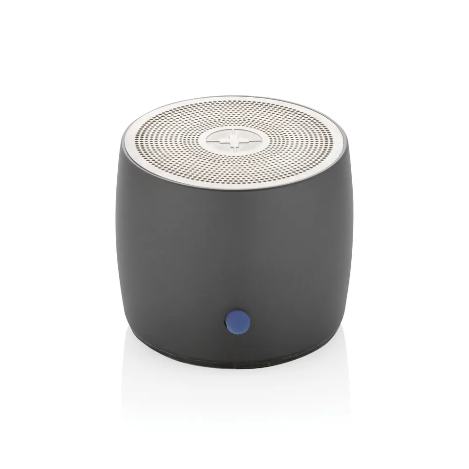 Swiss Peak Audio speaker bass 3W grigio in alluminio riciclato RCS