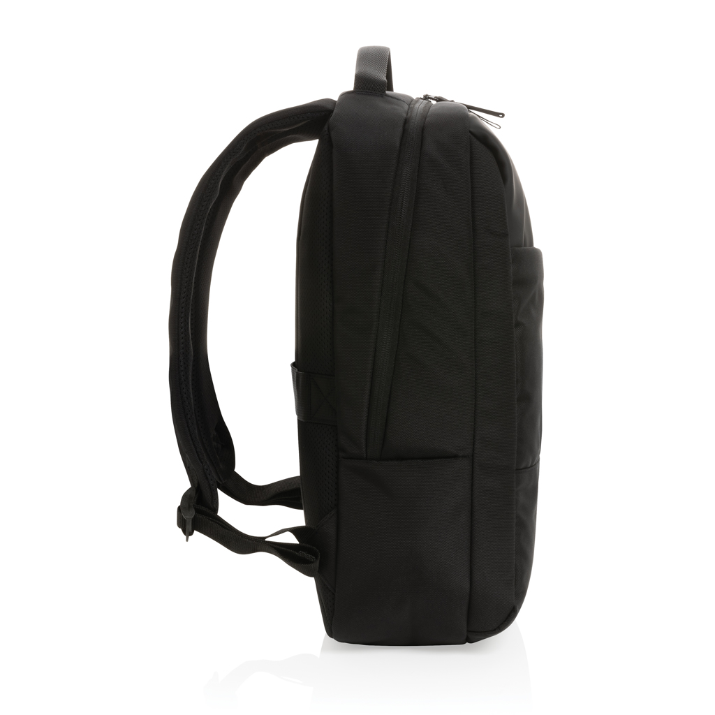 Swiss Peak Zaini zaino porta PC 15,6″ rPET AWARE™ nero riciclato