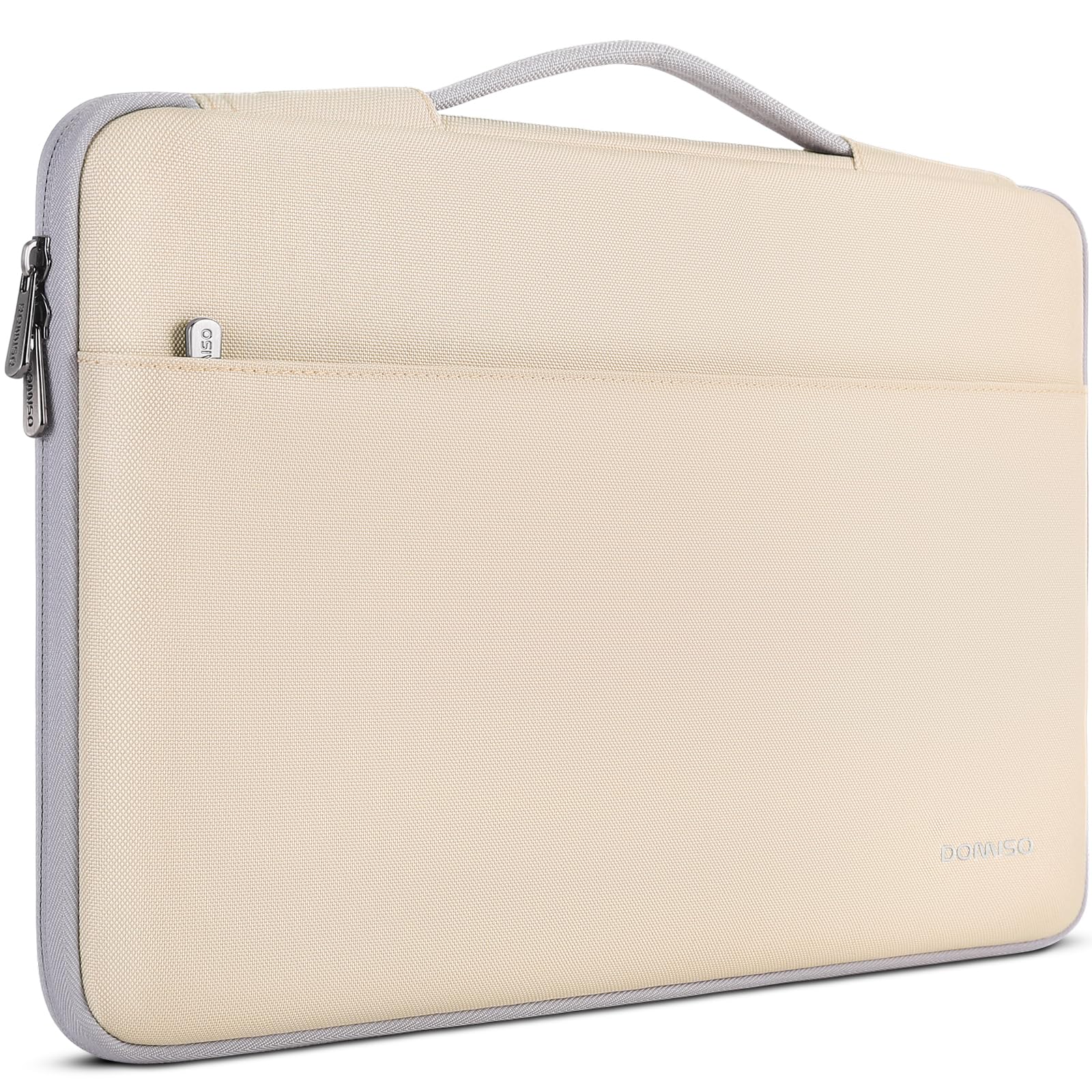 Domiso Laptop Sleeve 17,3 Pollici custodia laptop beige antiurto