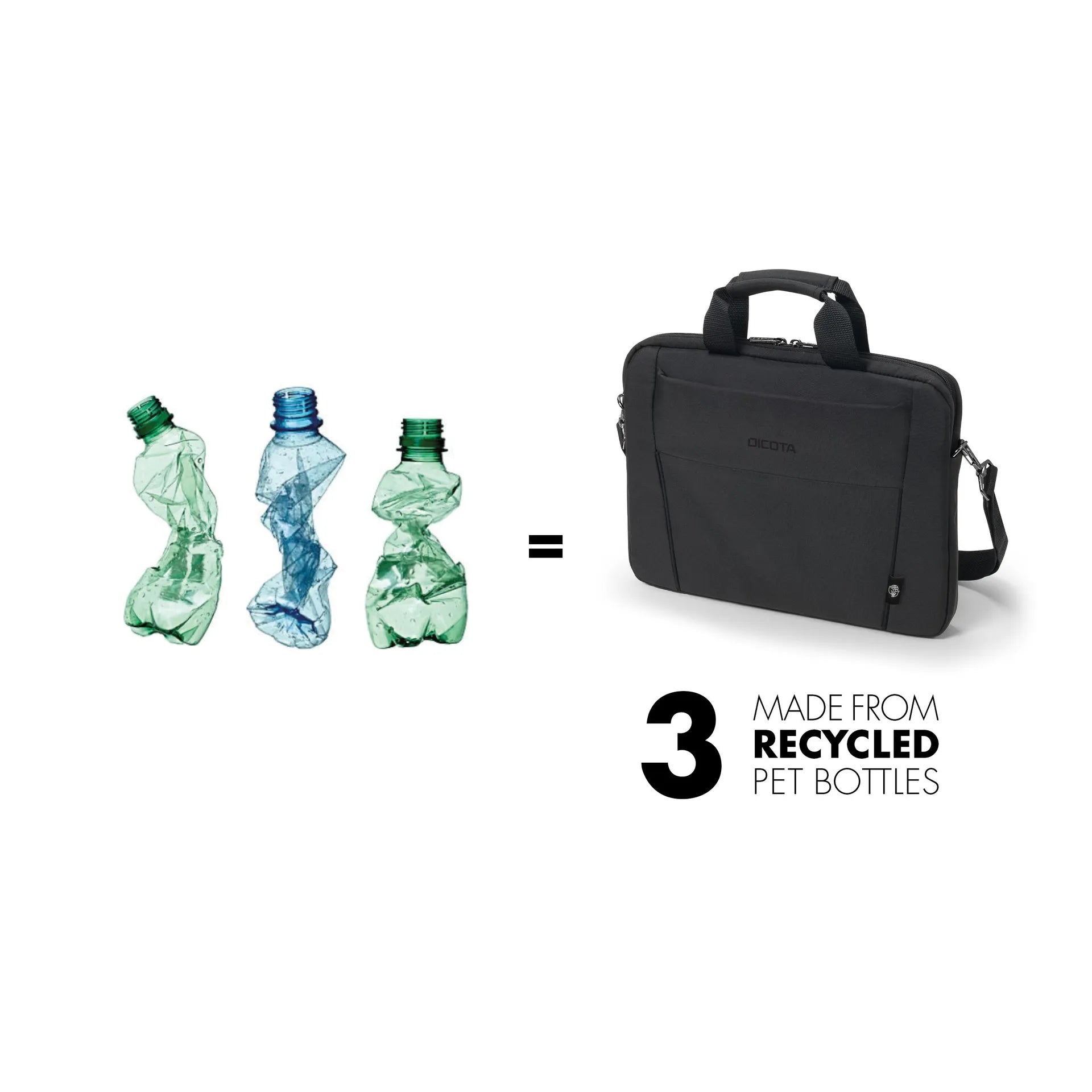 BASE XXO Laptop Bags Eco Slim Case BASE 11-12.5 custodia laptop in PET riciclato