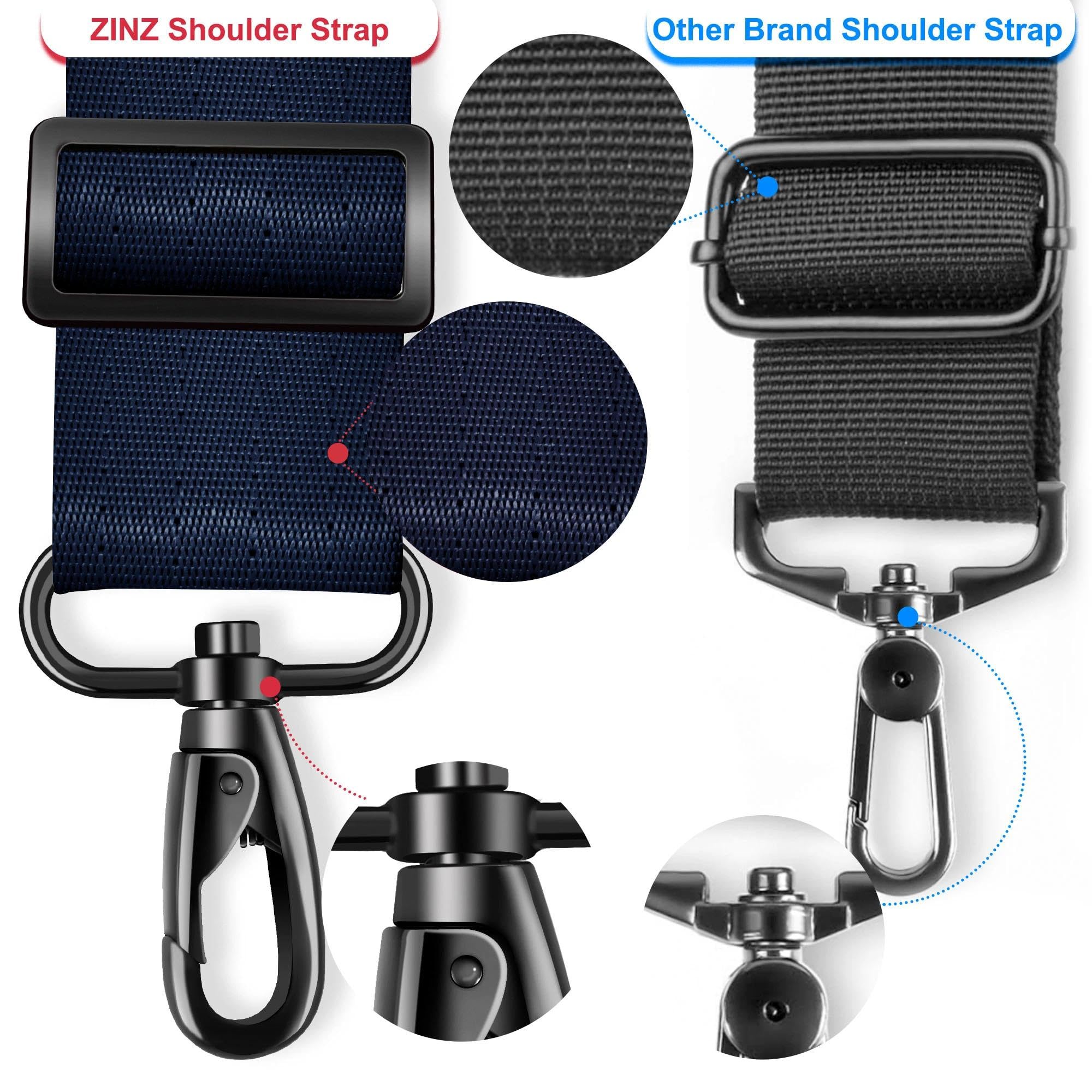 ZINZ Shoulder Pads tracolla universale blu scuro imbottita