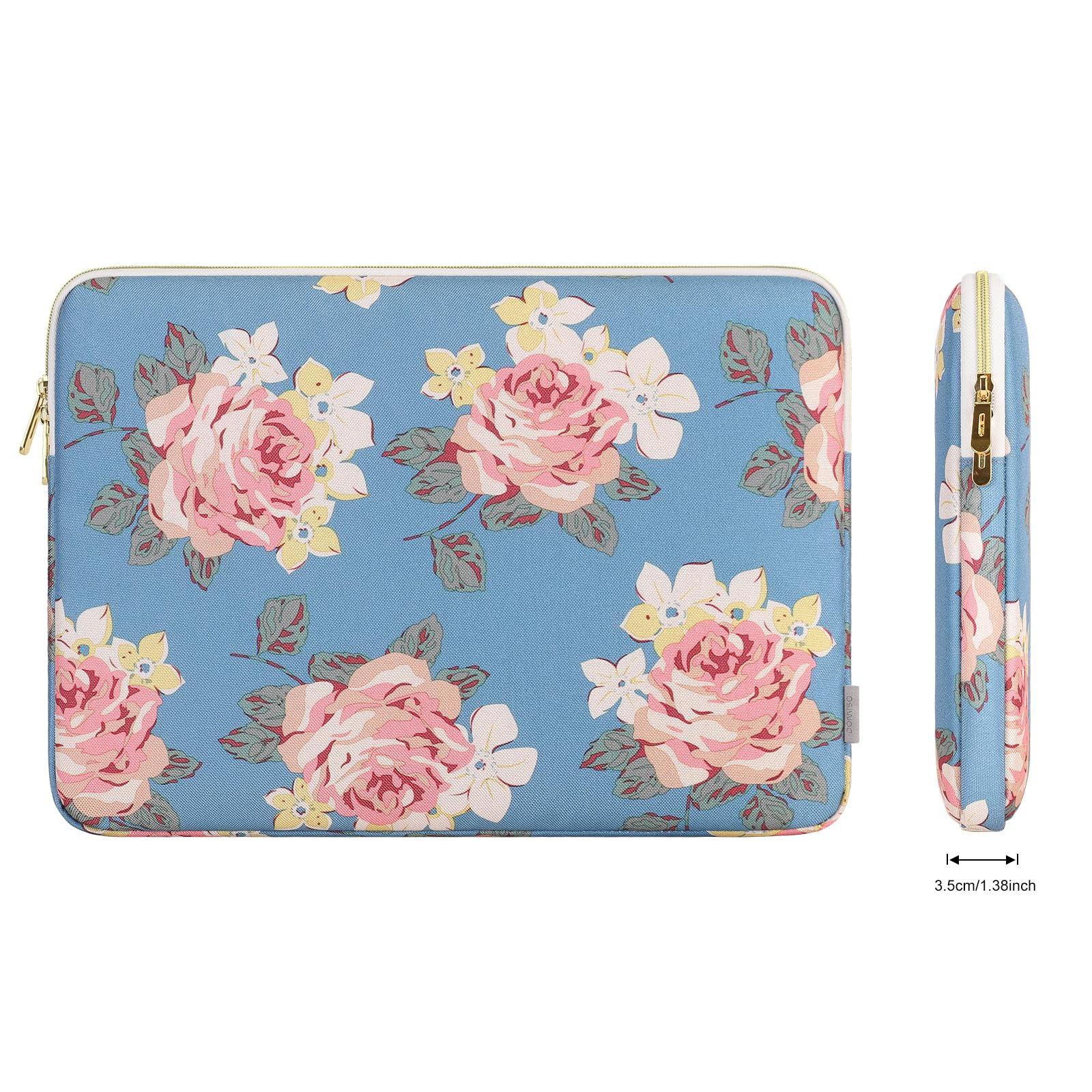 Domiso Laptop Sleeve 17,3 Pollici Custodia Impermeabile Blu