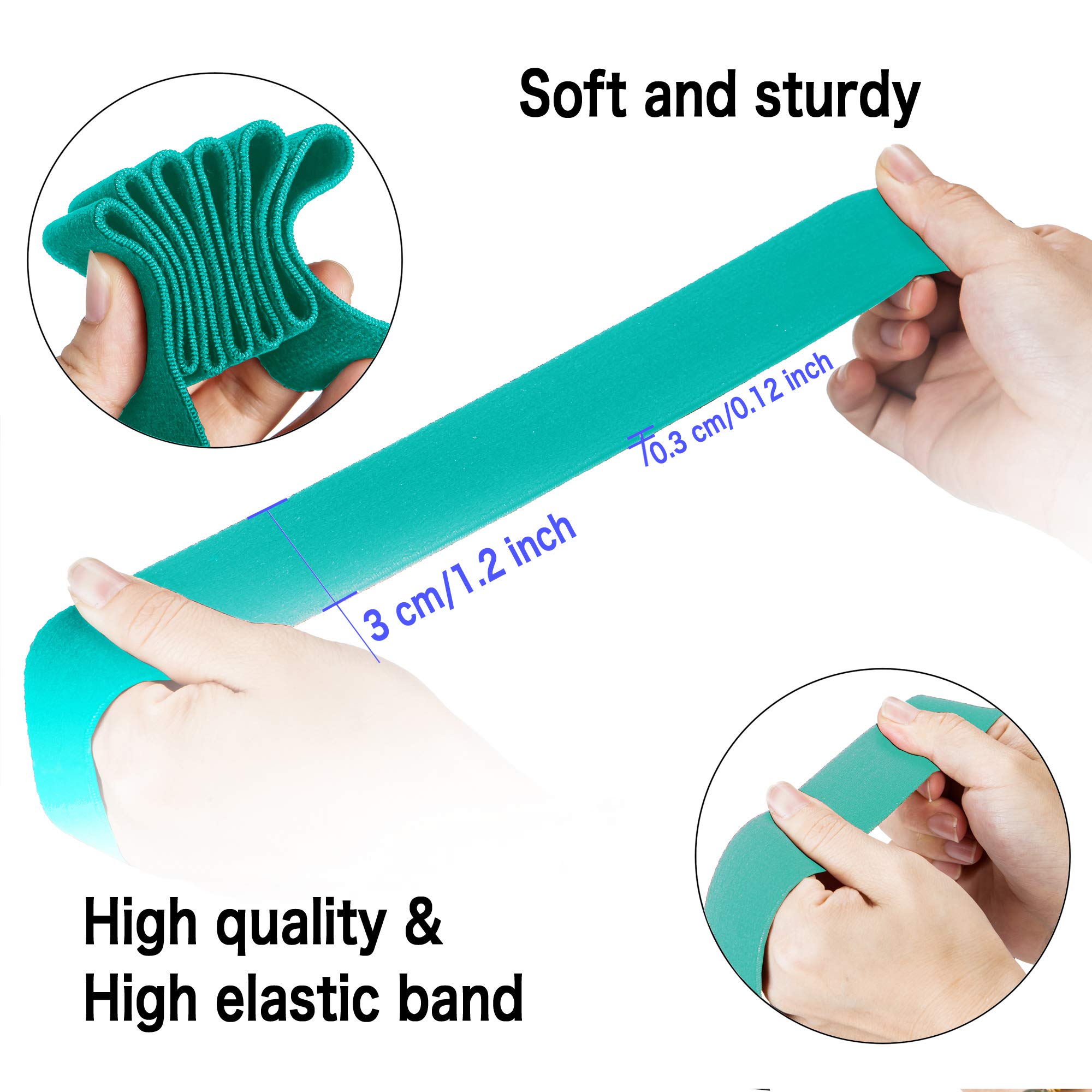 ZINZ Luggage Straps cinghia per bagagli verde chiaro elastica