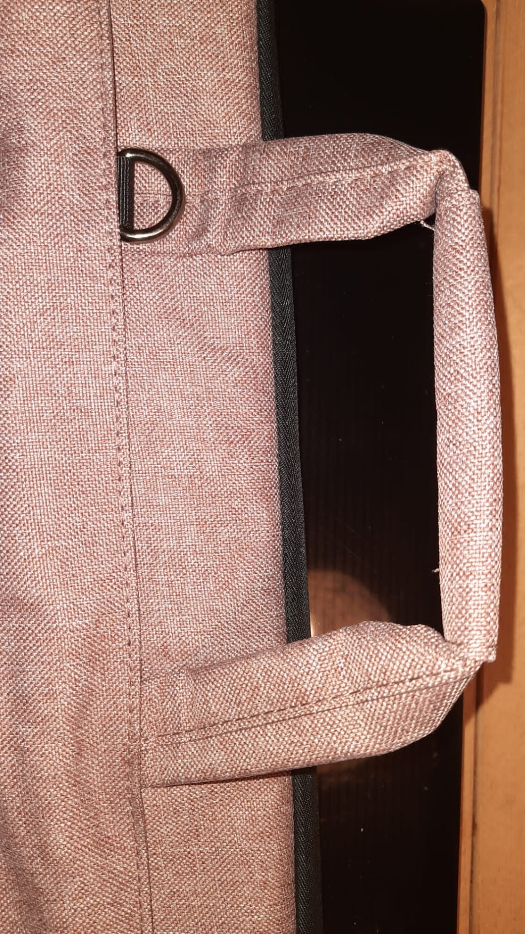 DOMISO Laptop Briefcase 17.3 Pollici borsa laptop rosa impermeabile