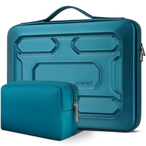 Domiso EVA Laptop Bag 17,3 pollici custodia laptop turchese antiurto