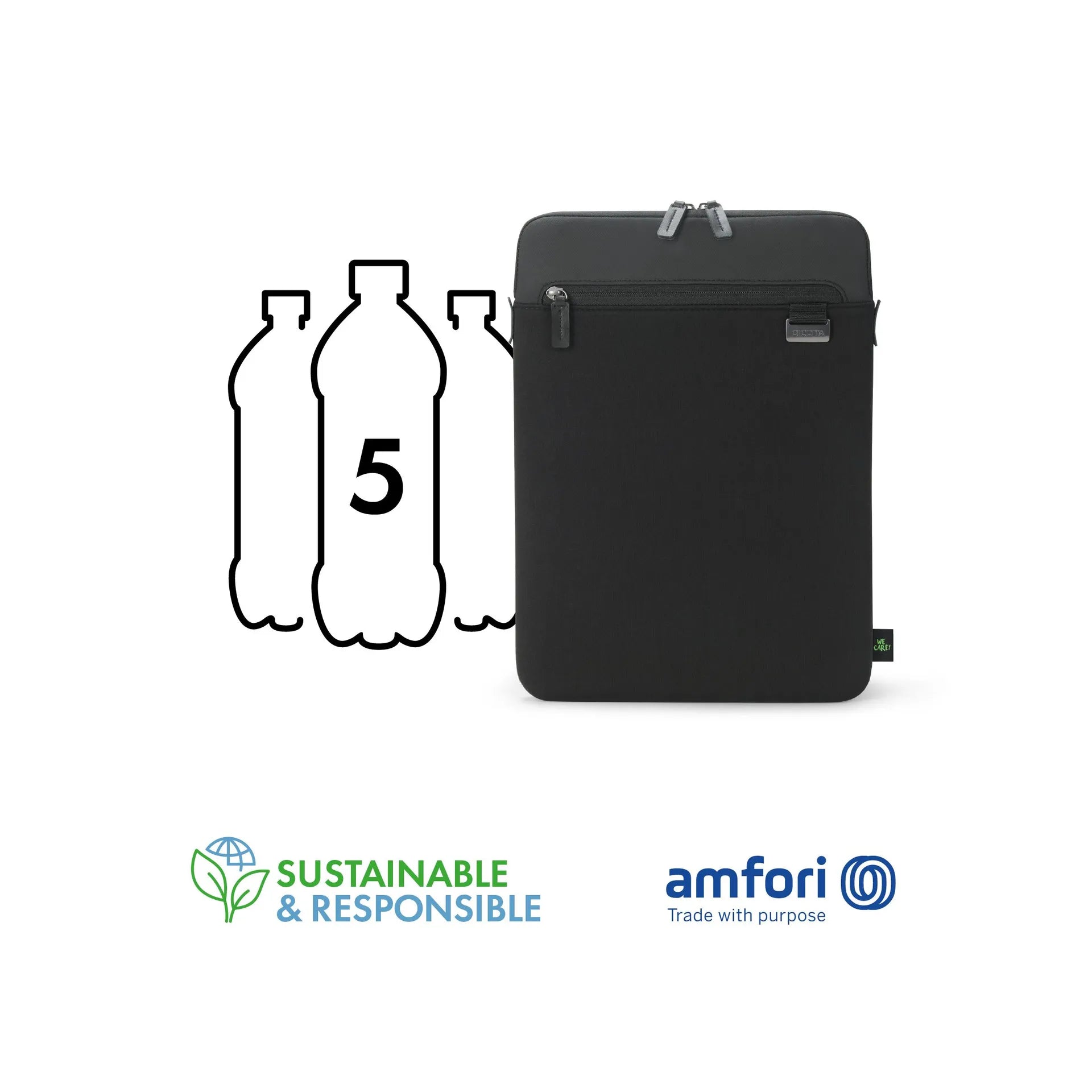 BASE XXO Sleeves FIVE 14 custodia laptop 14″ idrorepellente