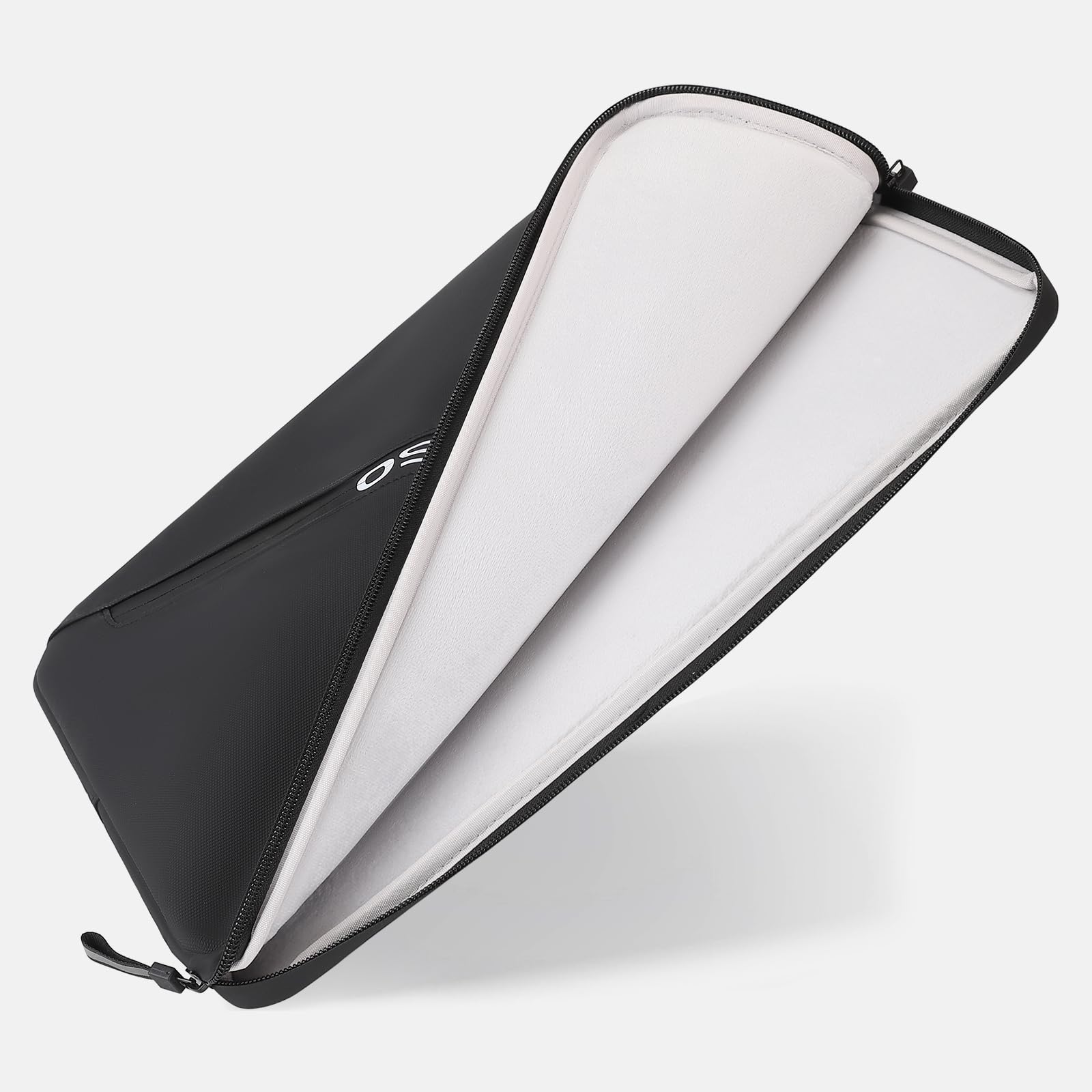 Domiso Laptop Sleeve 17,3 pollici custodia nera impermeabile