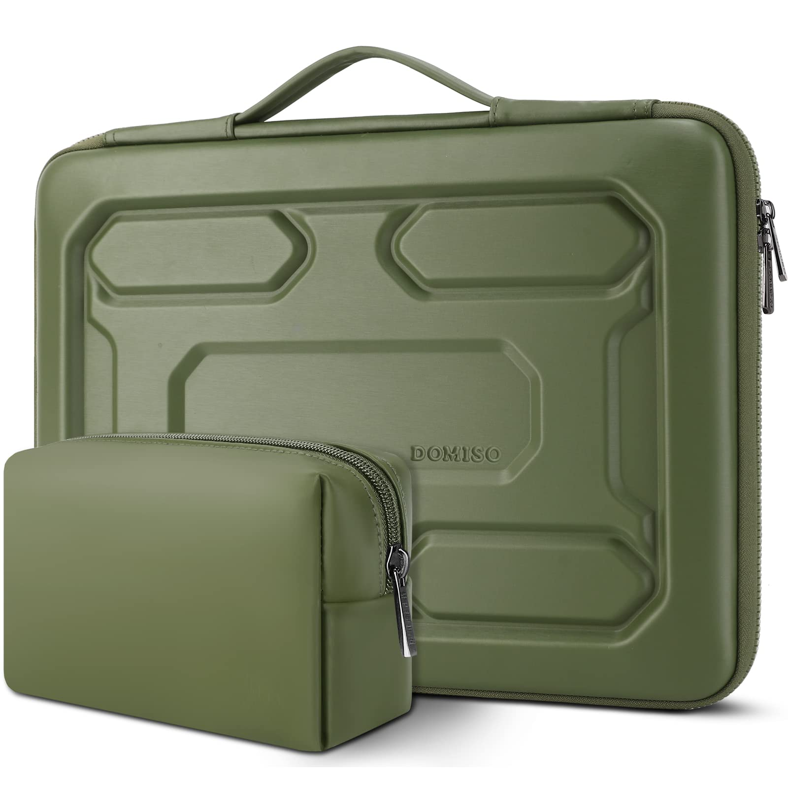 Domiso EVA Laptop Bag 17,3 pollici custodia laptop verde antiurto