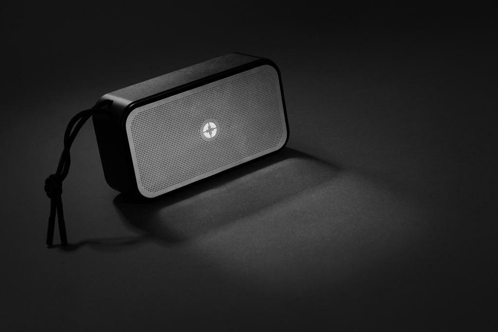 Swiss Peak Audio Speaker 10W in alluminio RCS grigio Bluetooth