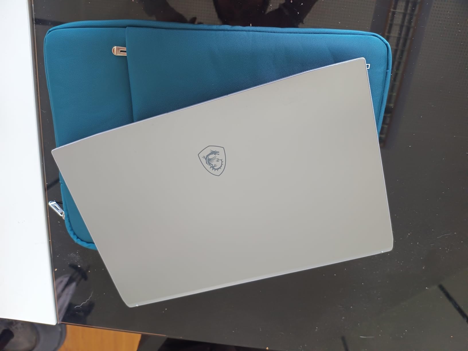 Domiso Laptop Sleeve 17,3 pollici custodia laptop Turchese impermeabile