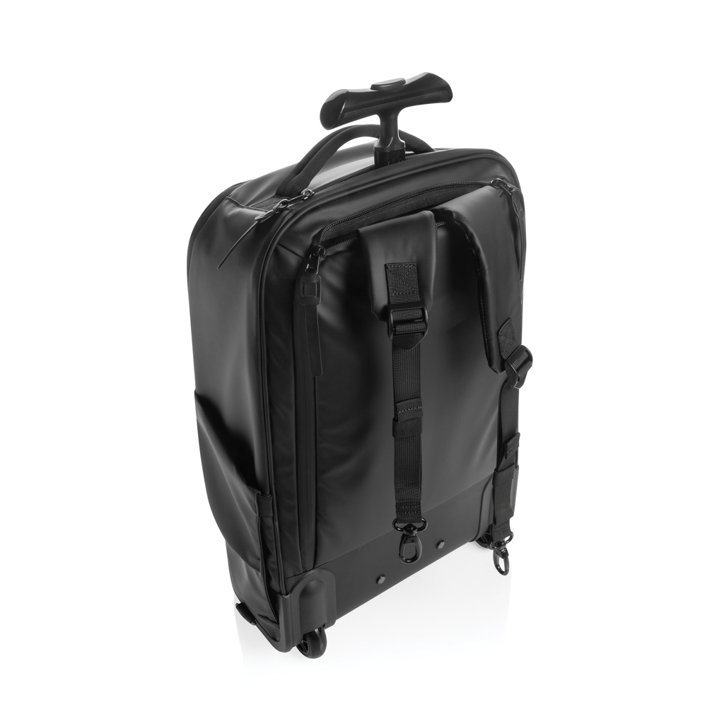 Swiss Peak Zaini OSLO RCS zaino trolley da cabina nero bagaglio a mano