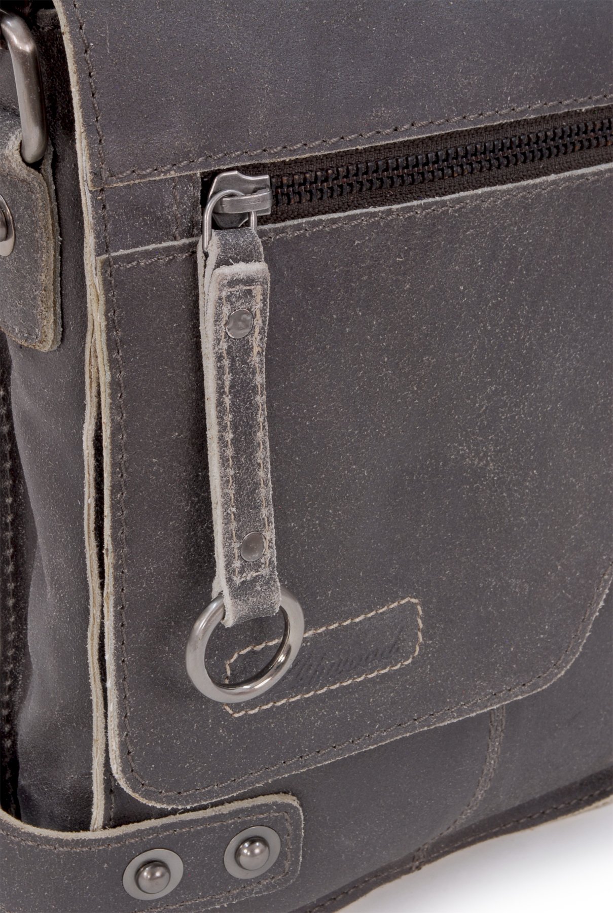 Ashwood Man Bags & Briefcases Camden 8351 borsa messenger Marrone compatta